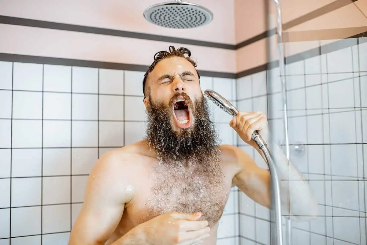 low hot water pressure in shower