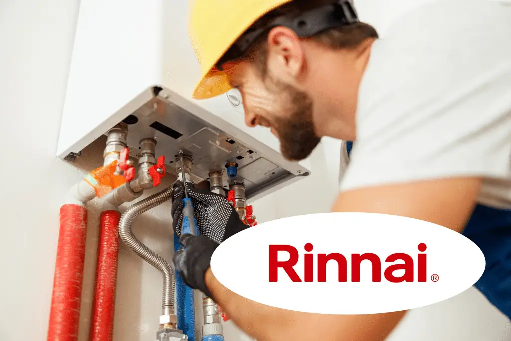rinnai hot water system not working