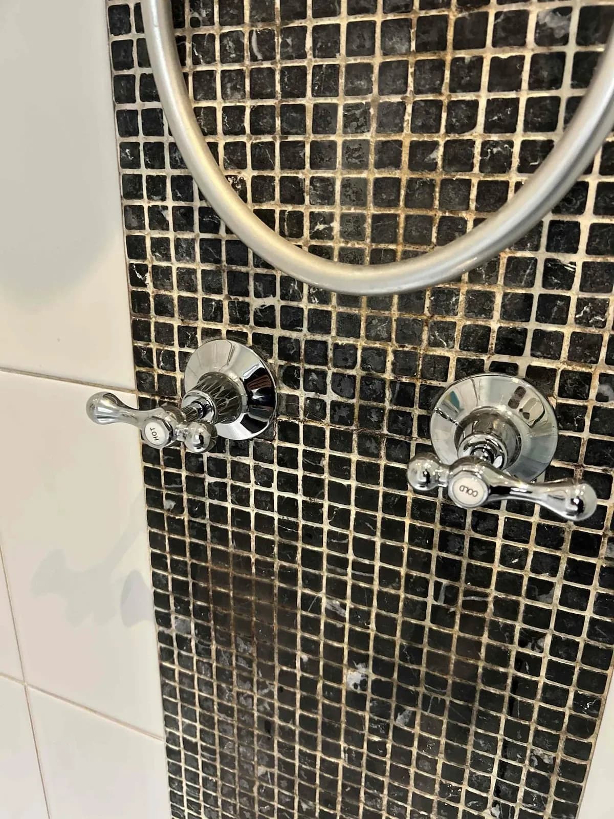 New quarter-turn shower taps