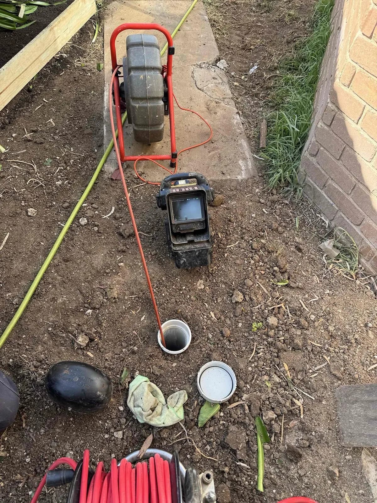 Drain camera and new access point in the backyard