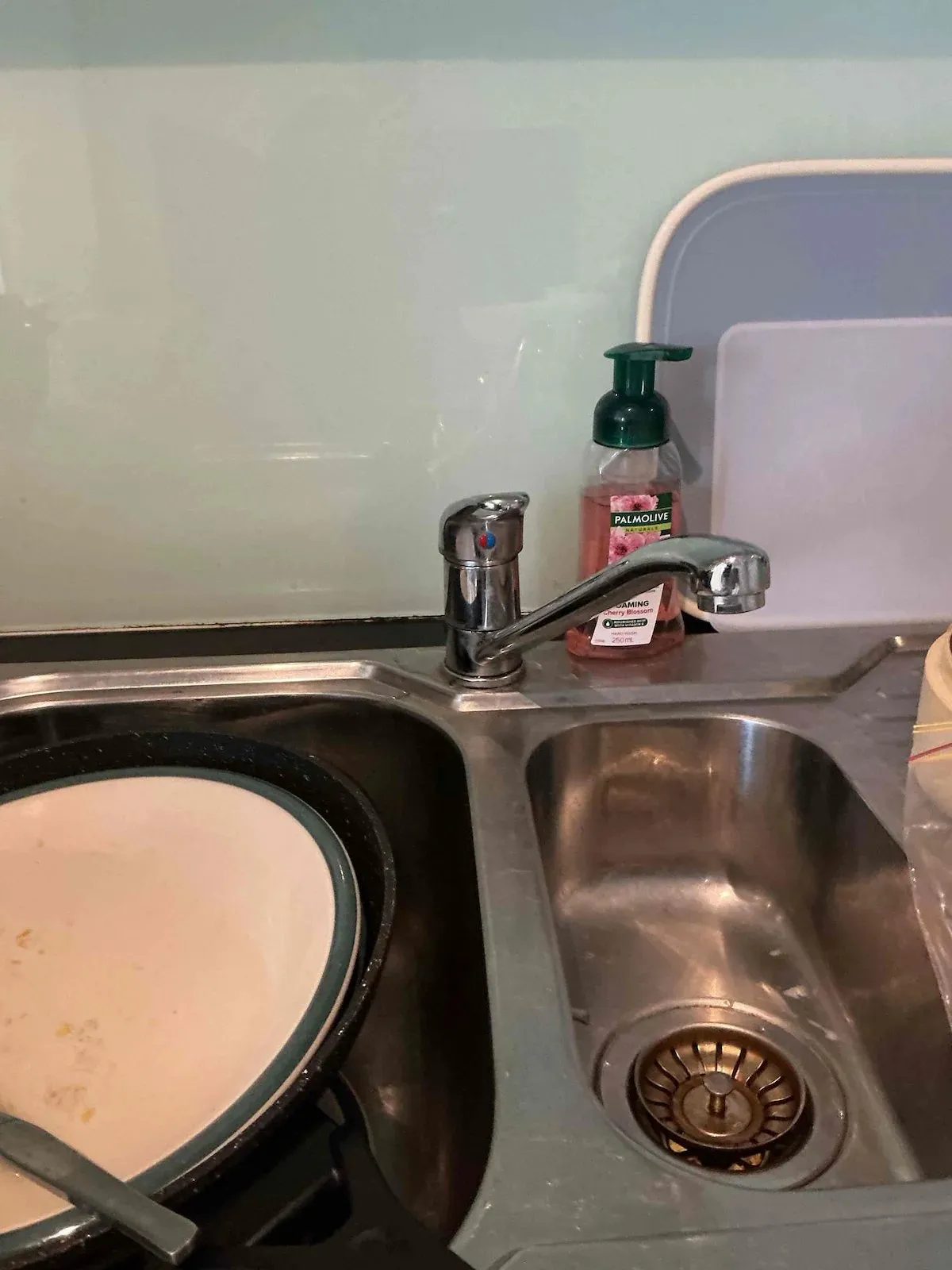 New kitchen sink mixer fitted