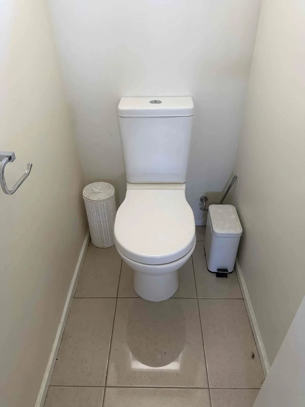 Toilet refitted and resealed to the floor