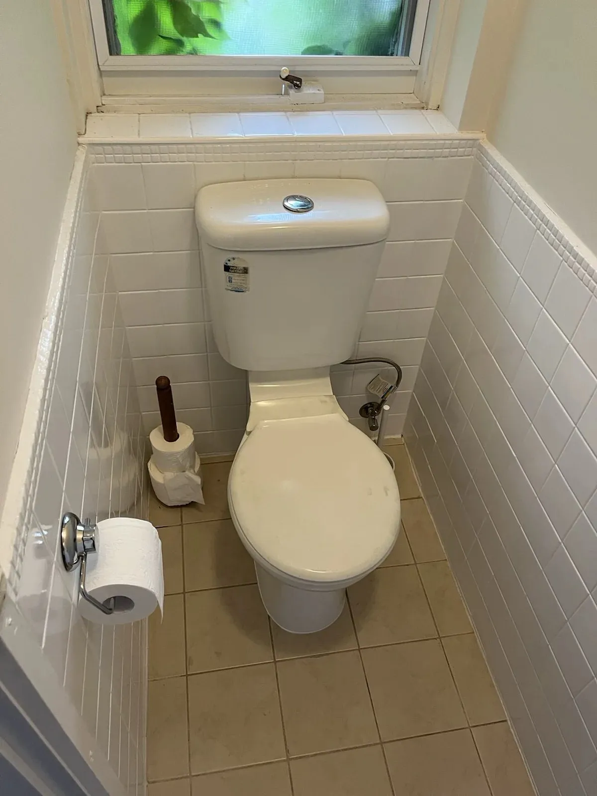 Toilet back in service after the repair