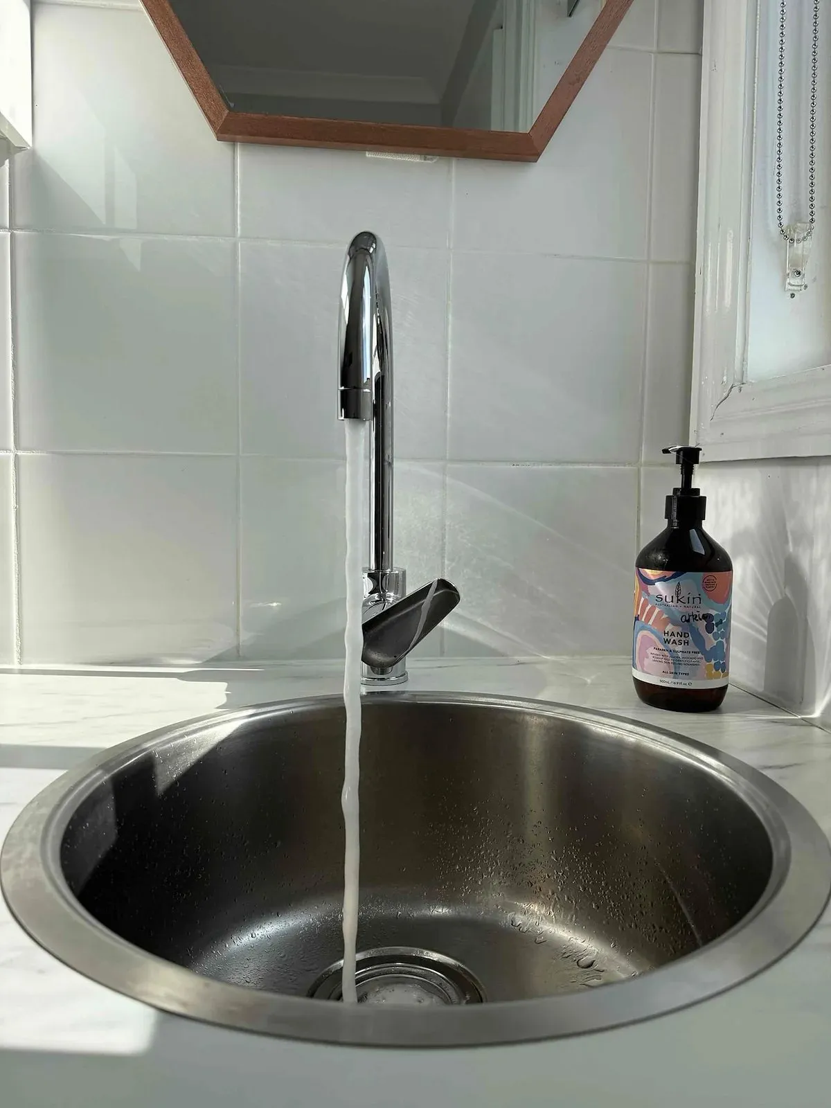 New kitchen mixer installed