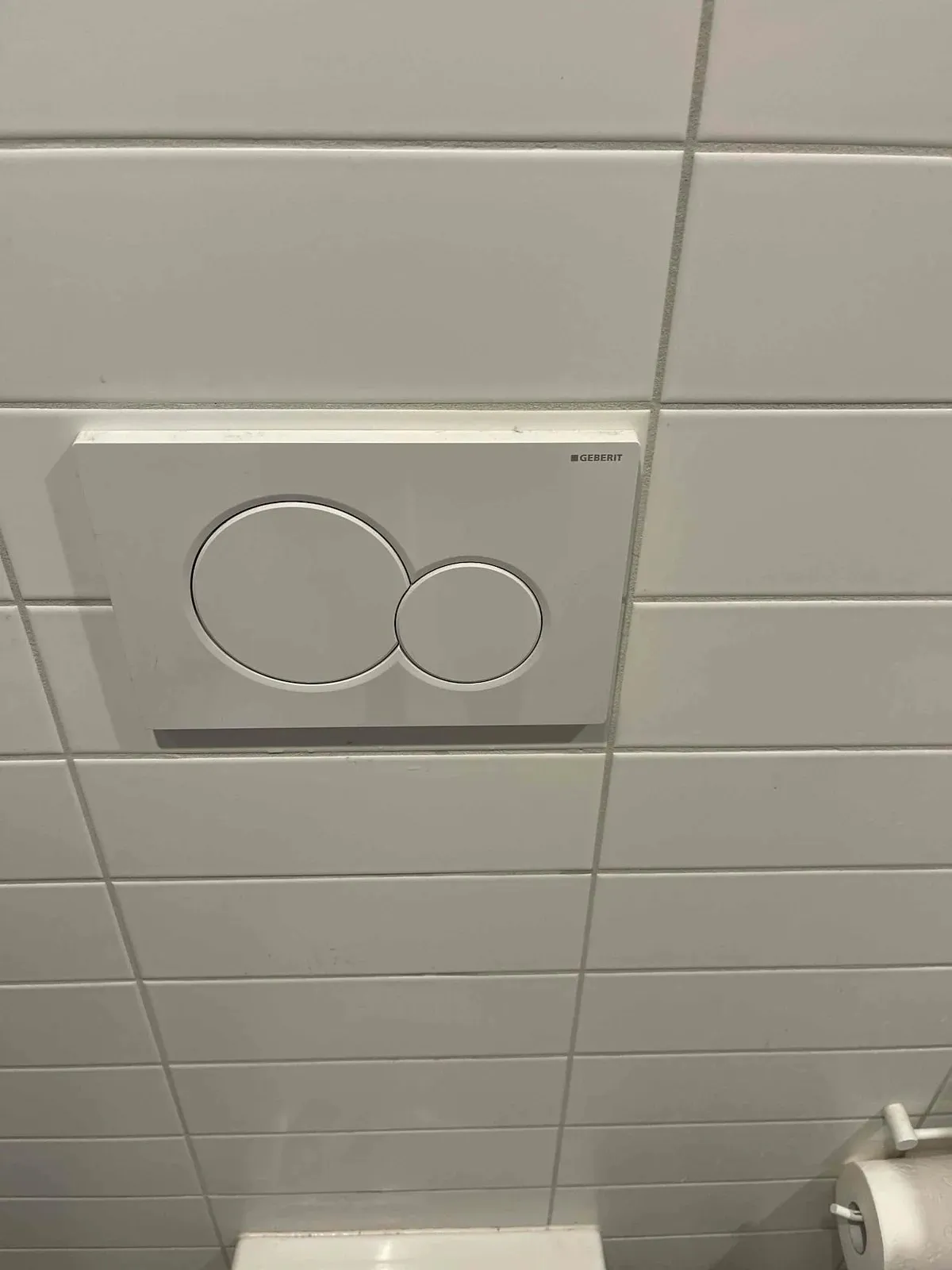 In-wall cistern back in service