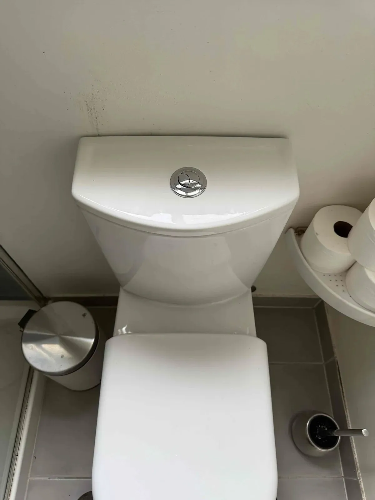 Toilet back together and flushing properly