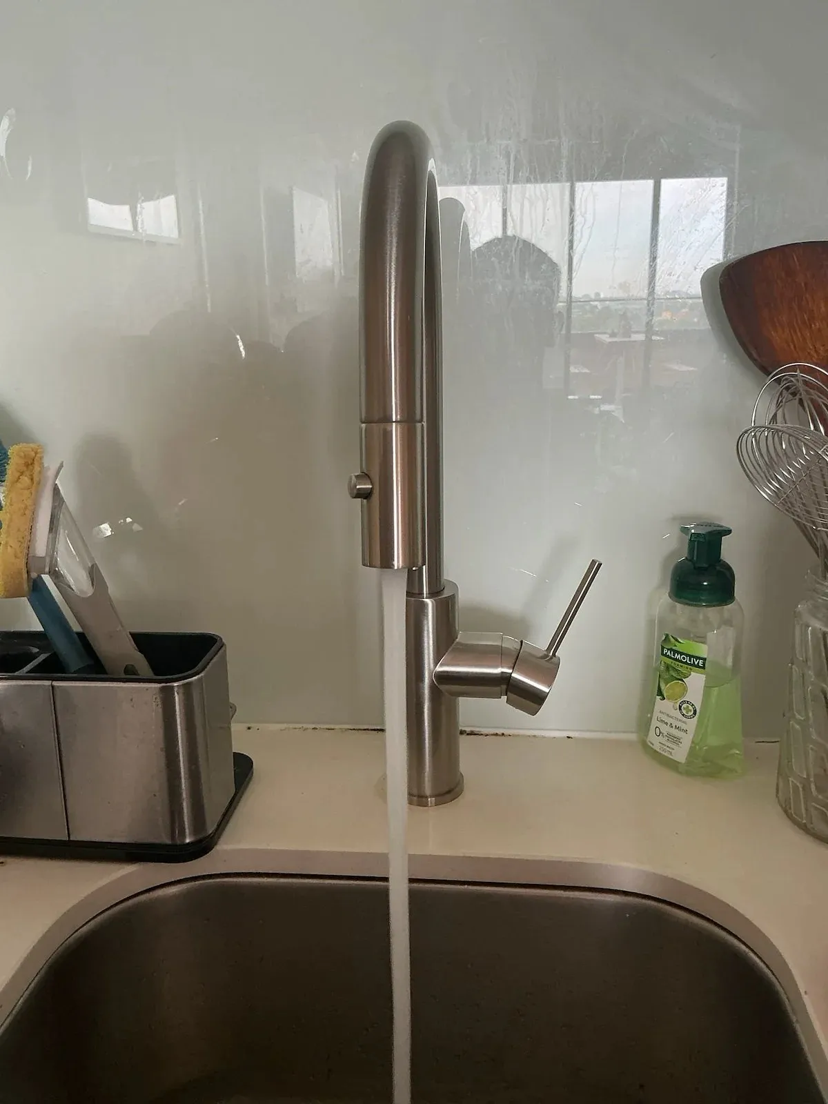 New kitchen mixer installed and running