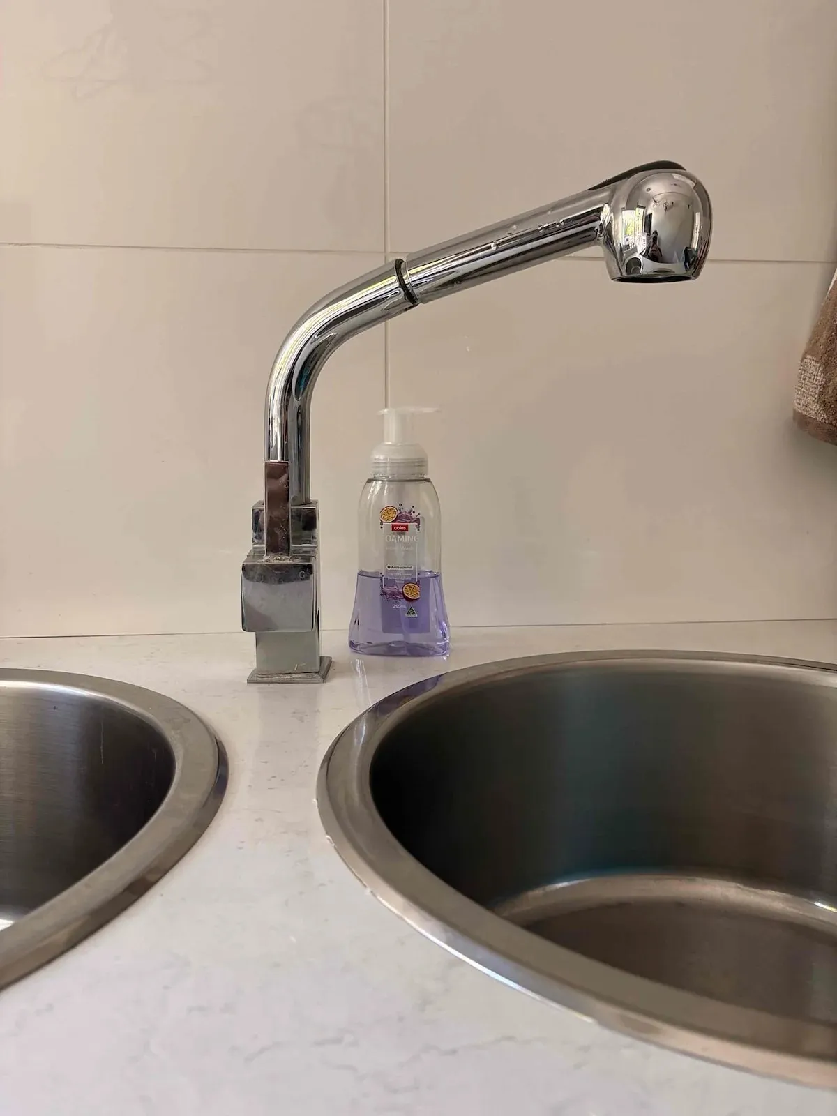 New kitchen mixer installed