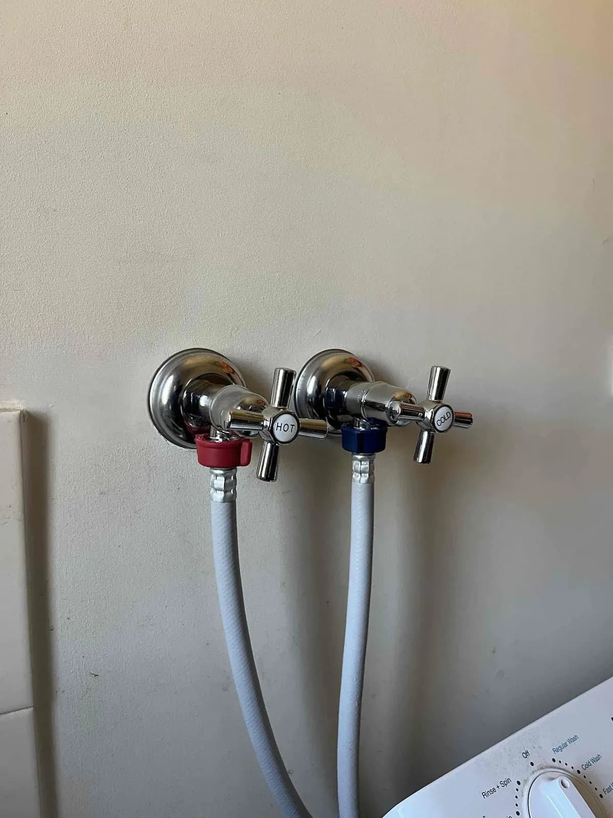 New laundry taps fitted