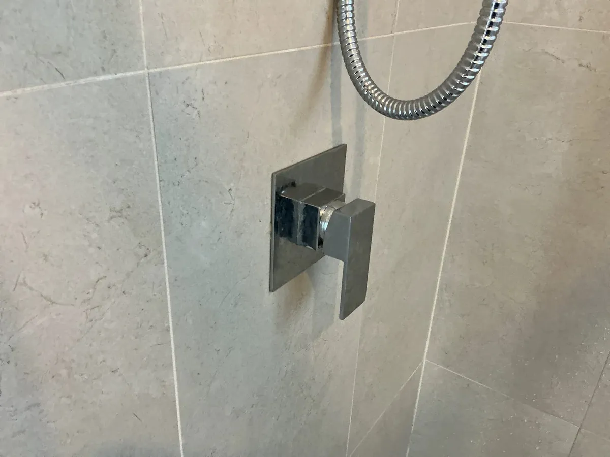 Shower mixer after the repair
