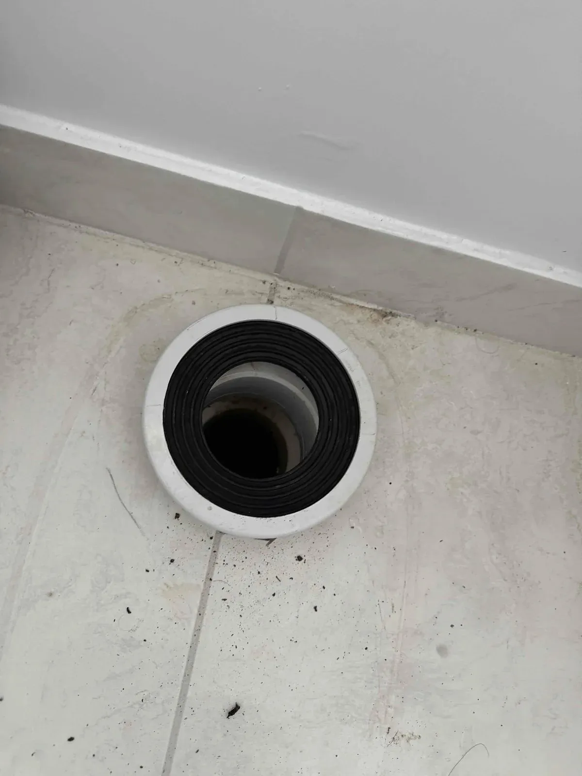 Open toilet drain connection during the clear in Werribee