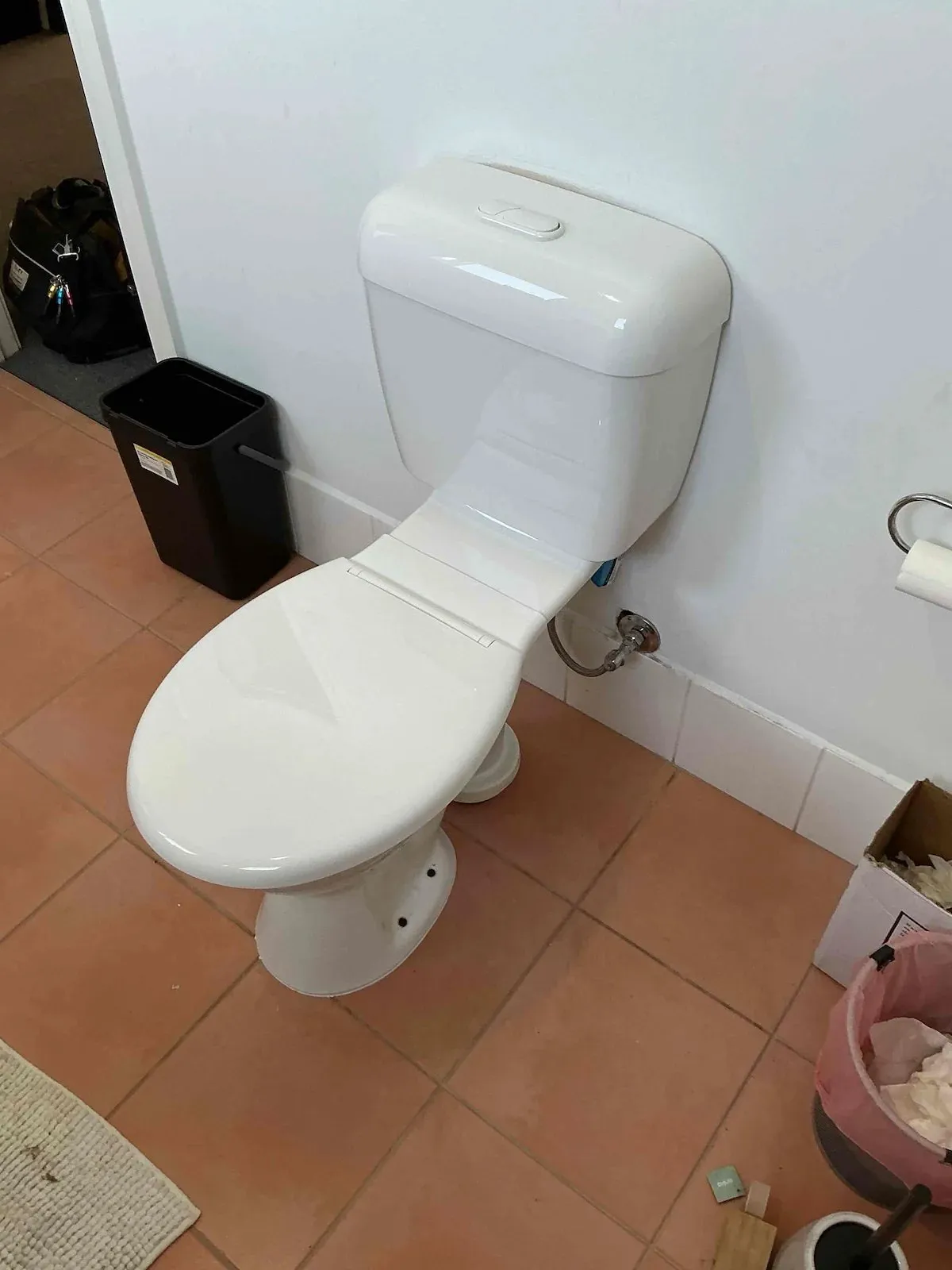 New toilet suite installed