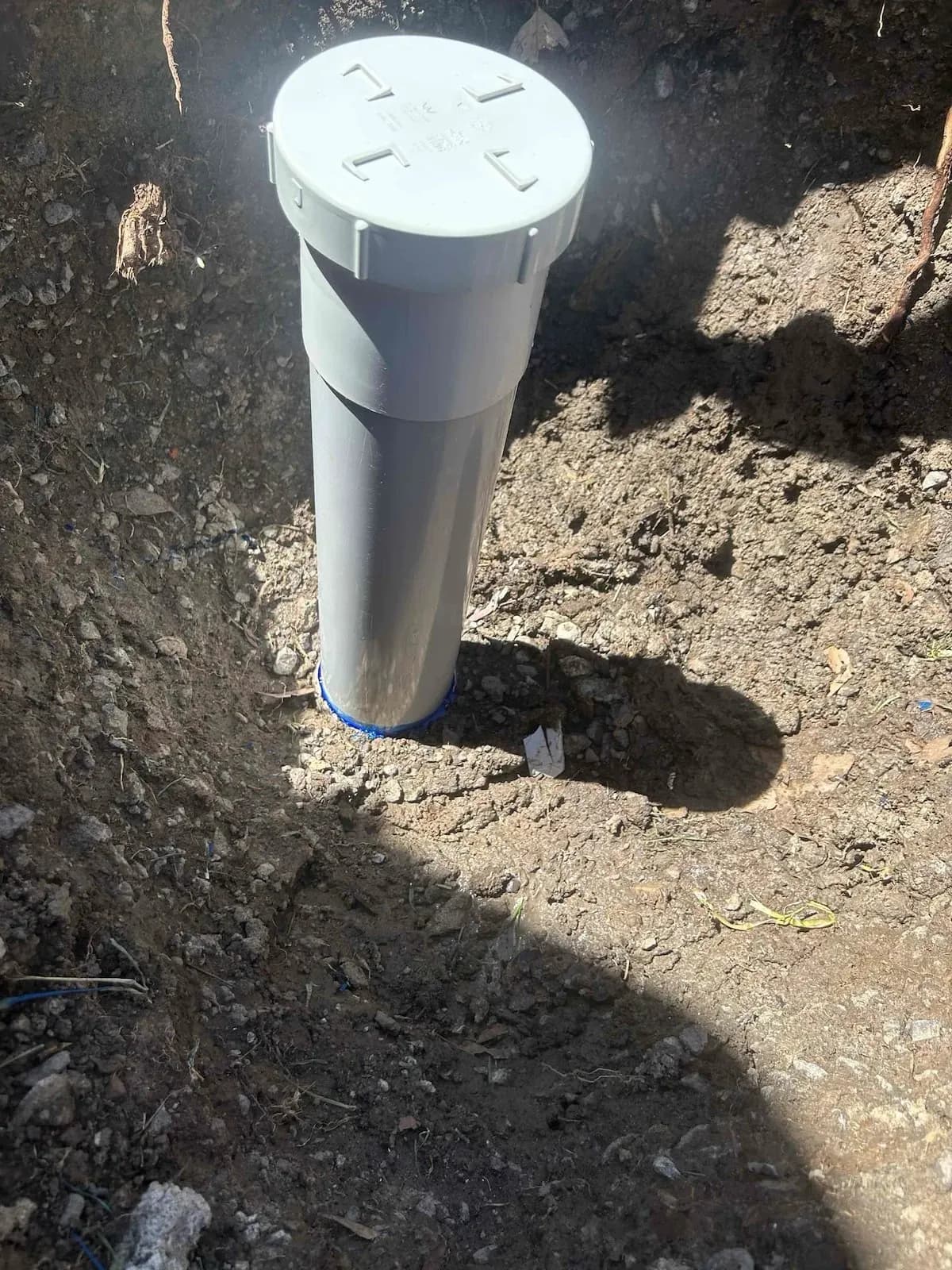New stormwater inspection opening installed
