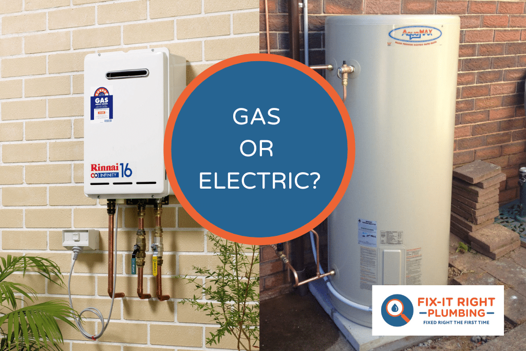 gas vs electric hot water