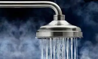 hot shower