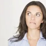 worried about her plumbing problems