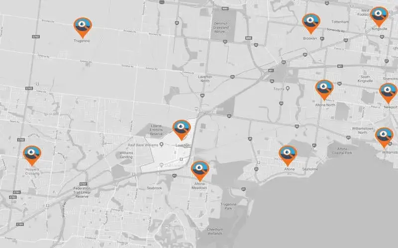Laverton map