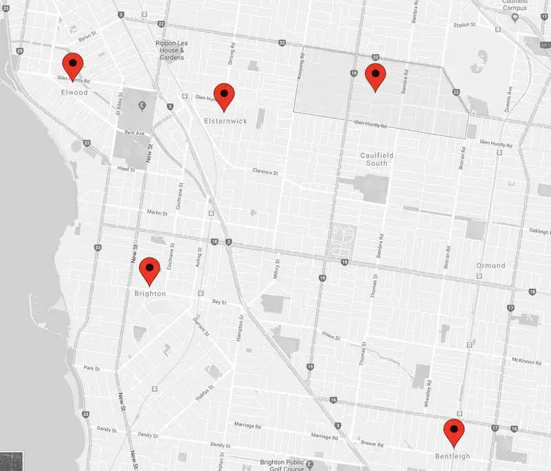 caulfield-surrounding-suburbs-screen-shot-with-pins