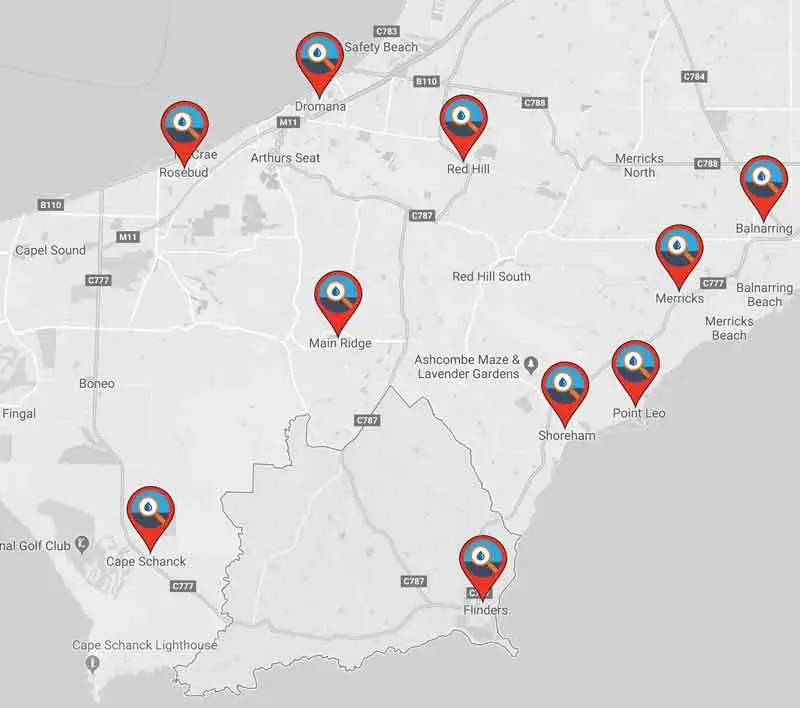 flinders map