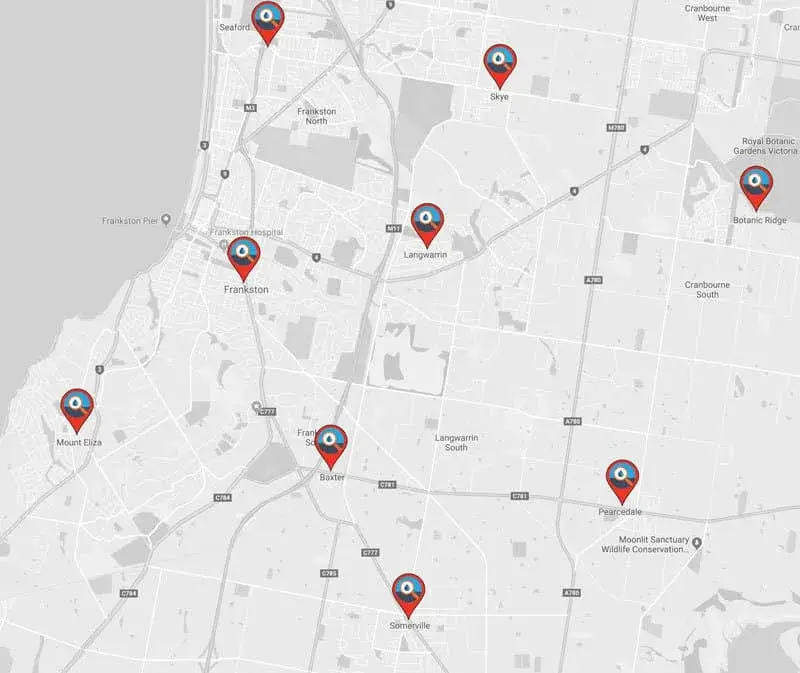 mount eliza map
