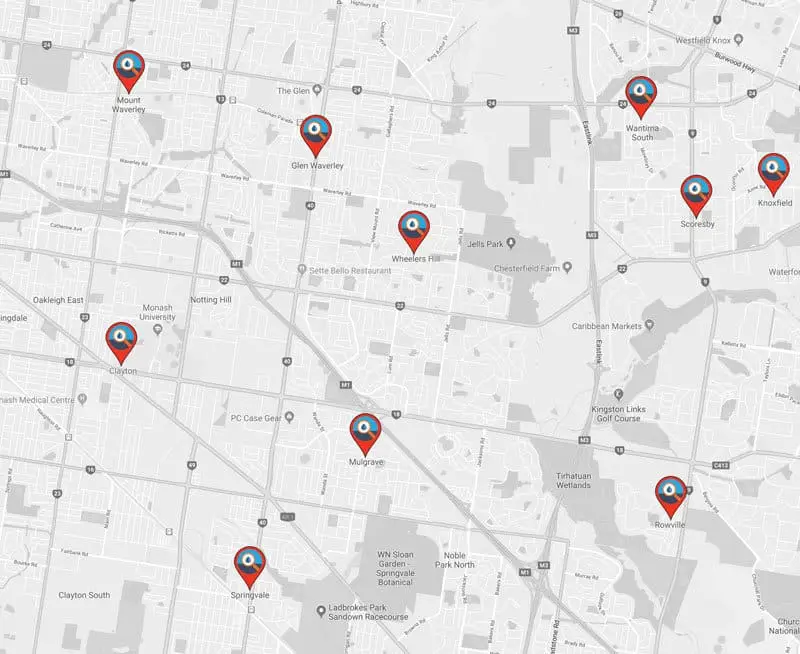 wheelers hill map