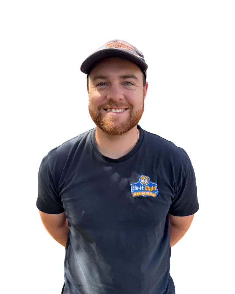 Blaze the plumber from Fix-It Right Plumbing