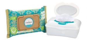 flushable wipes