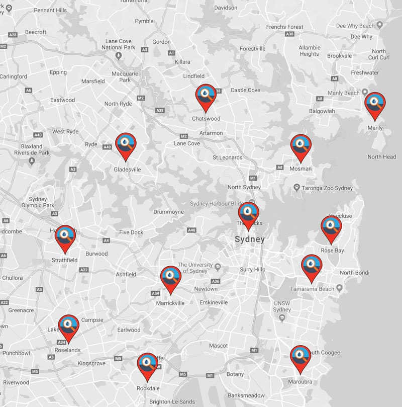 plumber sydney and surrounding suburbs